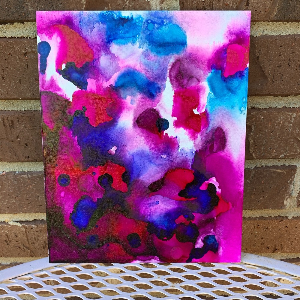 Small work of abstract art 8x10